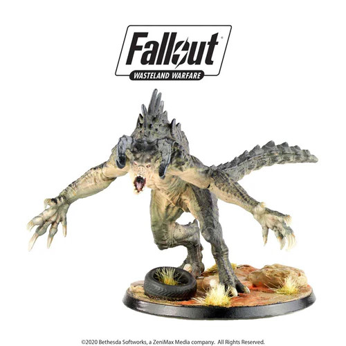 Fallout Wasteland Warfare Deathclaw Miniature Modiphius NEW SEALED Free Postage