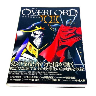 Overlord II III Complete Setting Art Book Japan