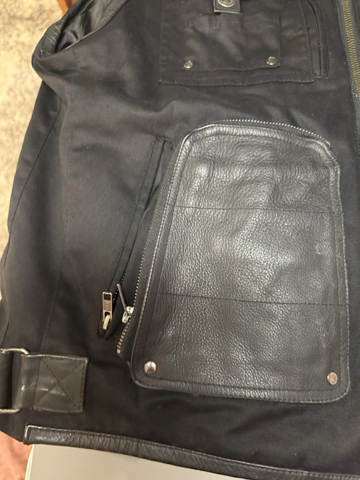 MILWAUKEE LEATHER Performance Leather Motorcycle Vest - xlarge - Image 4 of 4