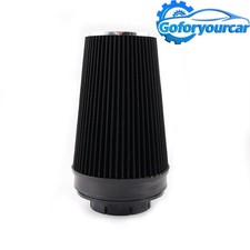 4 Inlet Truck Filter Air Dry High Flow Clamp-on Round Cone Air Intake Kit