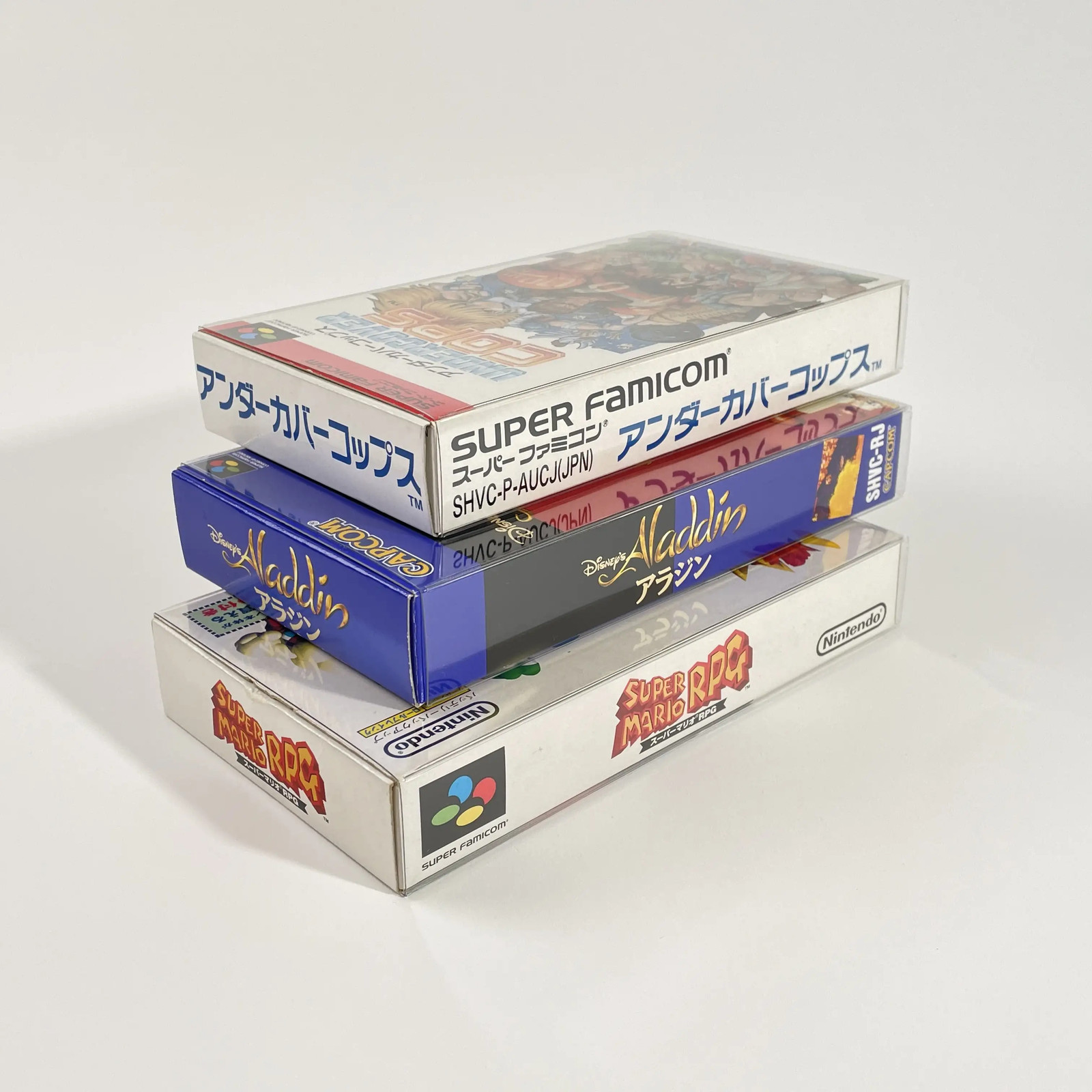 Protégez Vos Boîtes Super Famicom avec 200 Fourreaux PET 300 Microns fit'n play!