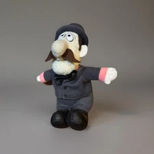 1999 Stuffins Frosty the Snowman Professor Hinkle Plush Ornament 7" No Tag