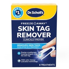 Dr. Scholl's Freeze Away Skin Tag Remover, 1 Count Pack of 1 , White