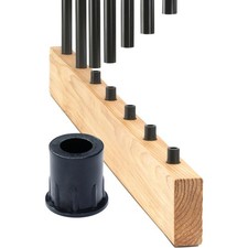 Deckorators Black Plastic Classic Baluster Connector (20-Pack) 74815 Deckorators
