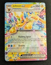 Jolteon ex - 030/131 - Doppia Rara - Evoluzioni Prismatiche