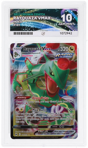 Rayquaza VMAX graded ACE 10 for sale on eBay