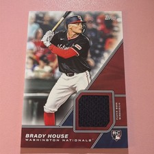 2026 Topps Series 1 Brady House (RC) #MLM-BHO Player Worn Memorabilia Relic Card