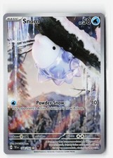 snom pokemon card full art AR 073/071 Holo Wild Force sv5k 2024 Japanese 168/162 / Illustration Rare Card Type / HP / Stage Snom Art Rare (073) 2024