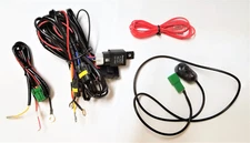 Fog Light Lamp Wiring harness Kit wire relay for H10 bulb with universal Switch