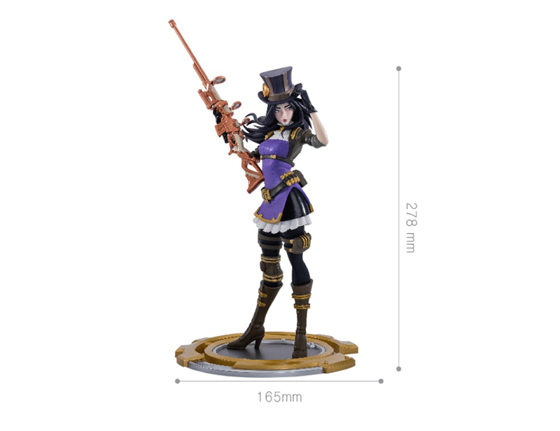 League of Legends LOL Caitlyn Unlocked Statue FIGURE | eBay