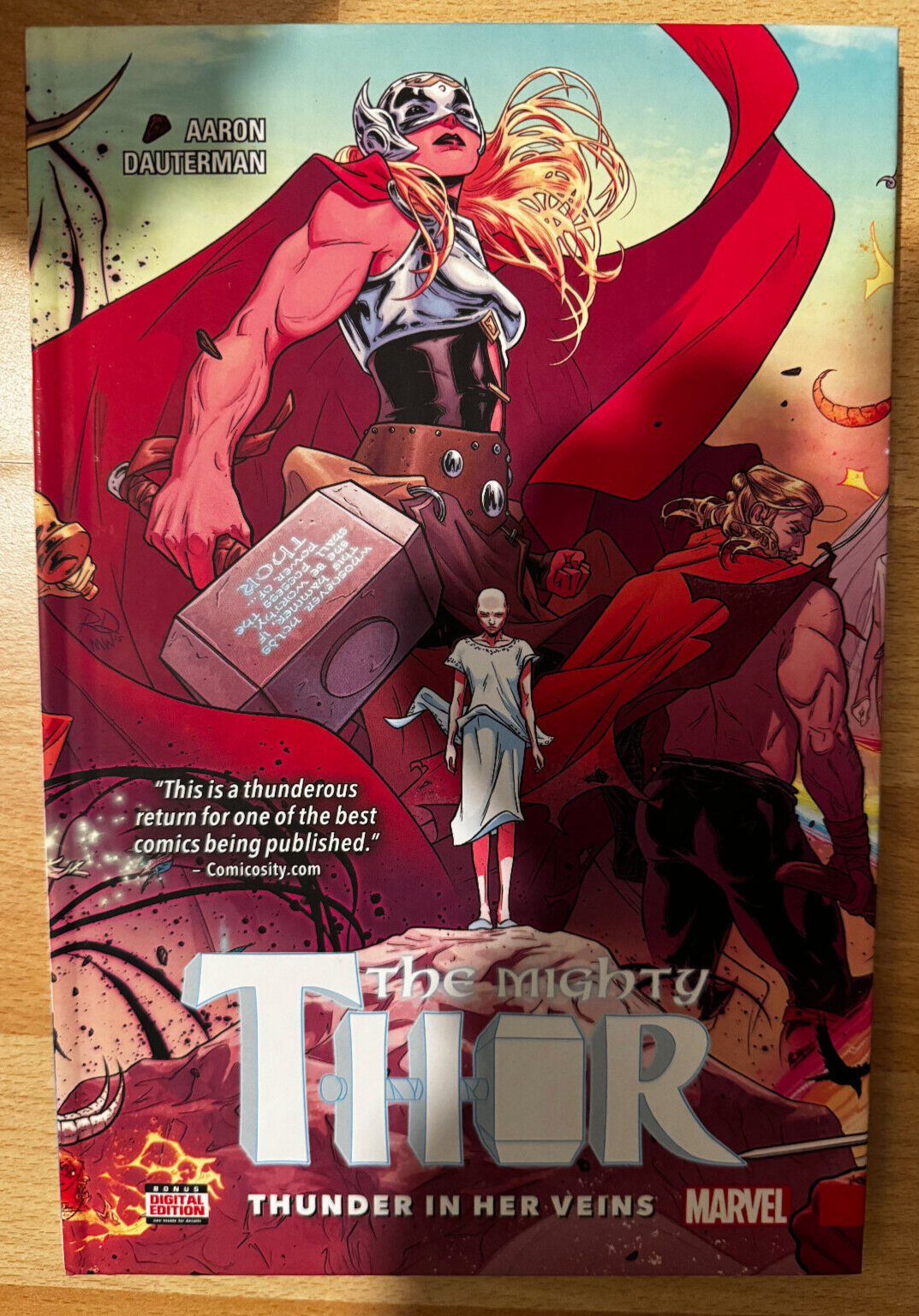 Mighty Thor Thunder In Her Veins Hardback Hardcover Graphic Novel Marvel Comics
