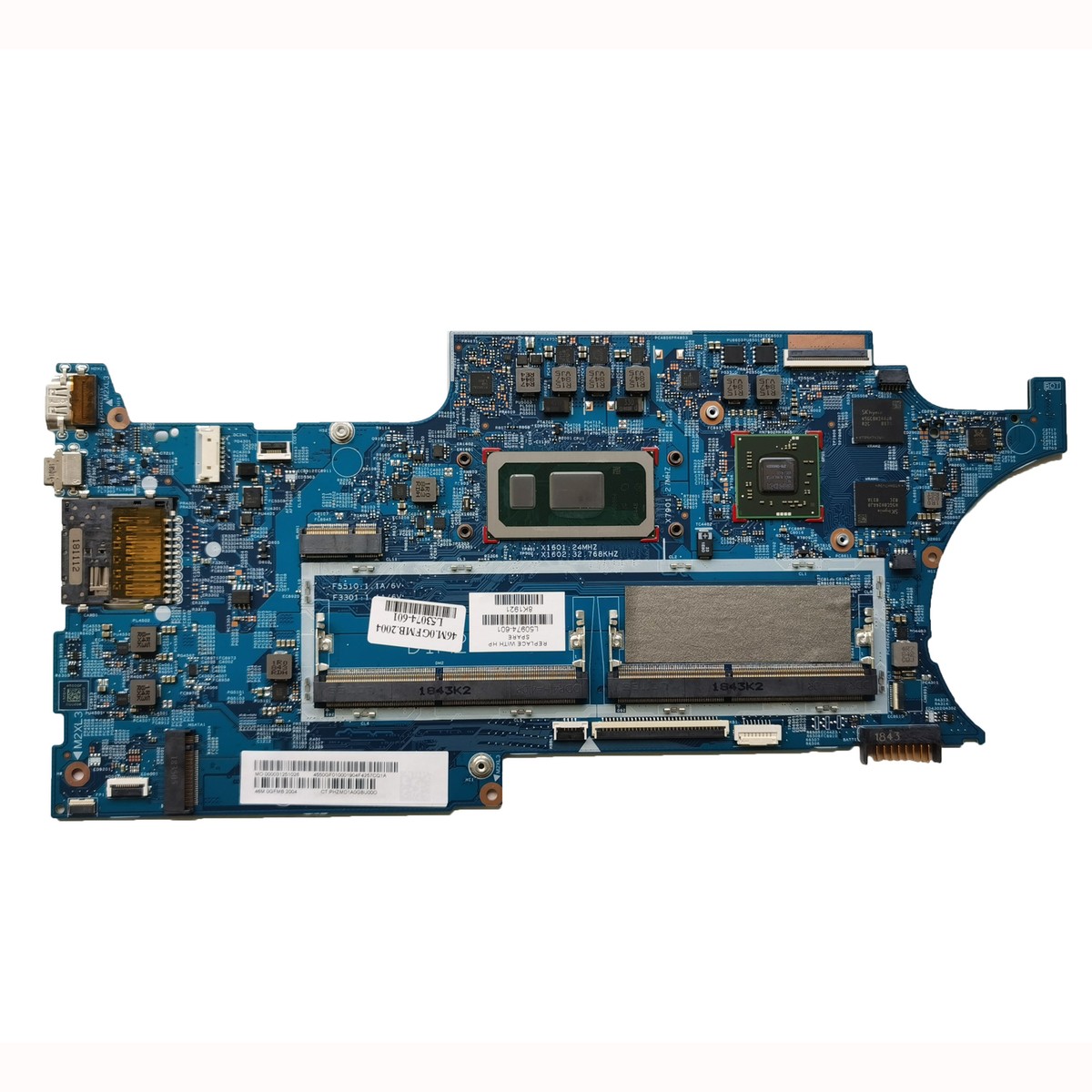 FOR HP Pavilion 15-DQ1000 Motherboard I5-8265U CPU 2GB L50974-601
