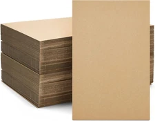Juvale Large Corrugated Cardboard Sheets, 11X17-Inch Flat Packaging Inserts Pads