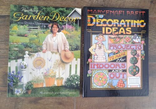 Lot of 2 Decorating Painting Sewning Books by Donna Dewberry, Mary Engelbreit - Picture 1 of 11