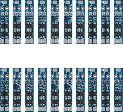 20Pcs 2S BMS 7.4V 8.4V 8A Lithium Battery Protection Board 18650 Charger PCB Pro