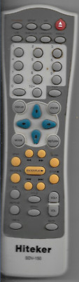 Hiteker DVD Player SDV - 150 und änliche Player Fernbedienung Remote Control Tel