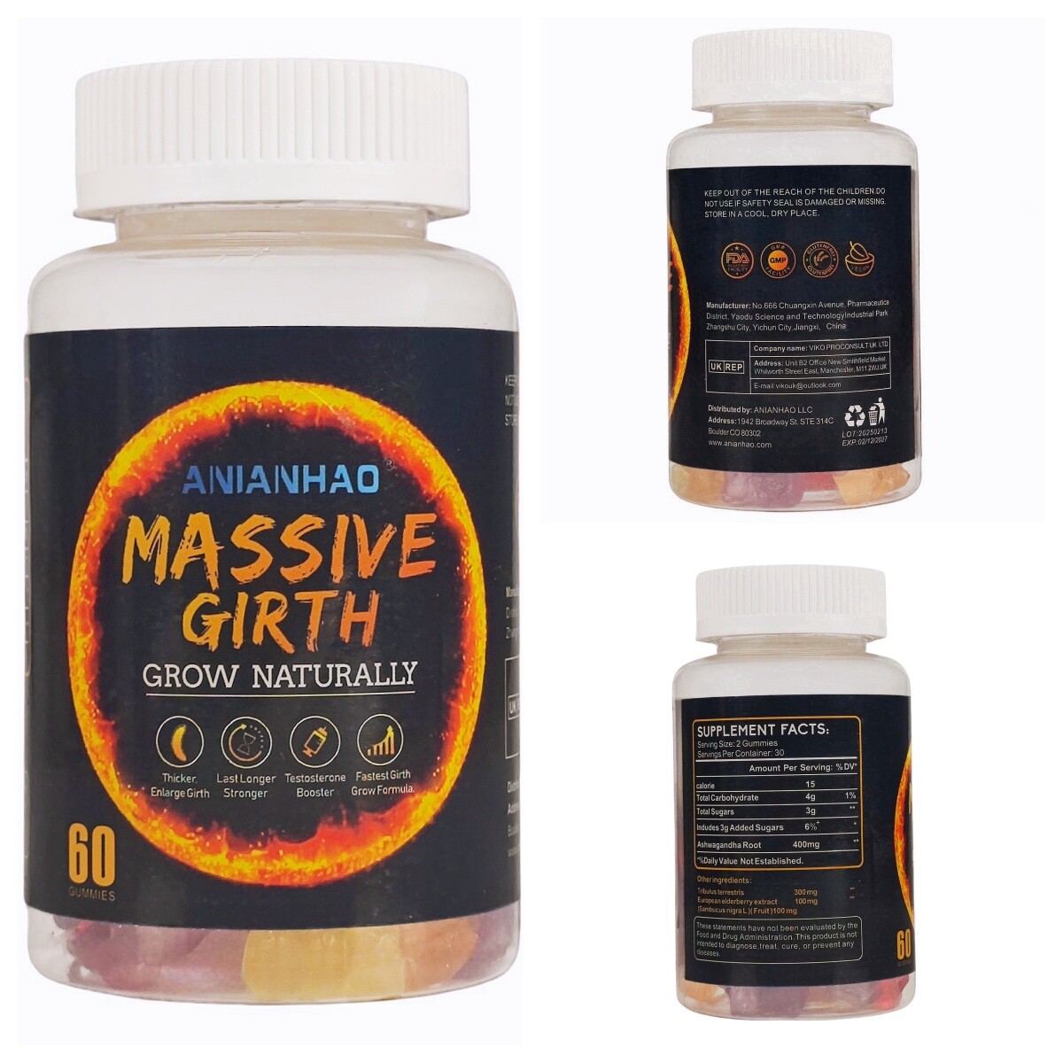 Male Energy Gummies – Natural Stamina & Vitality Support