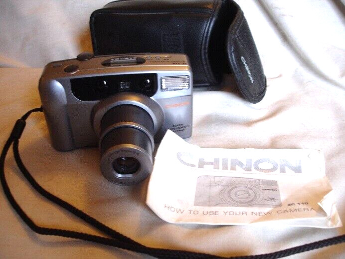 Chinon Vintage ZC 110 Auto Focus Film Camera With Instructions