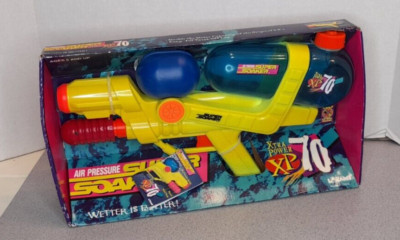 Super Soaker XP 70 Water Gun Air Pressure Larami Vintage 1997 New