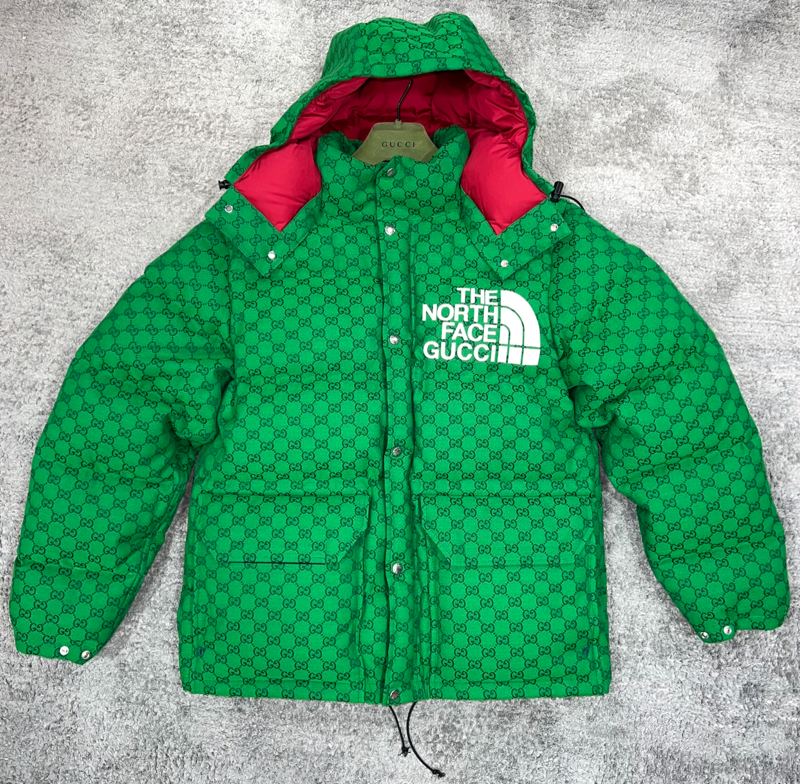 Gucci x The North Face Green Red GG 
