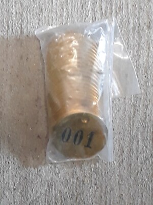 c h hanson 40023 001-025 brass tag 1 1/2'' 18ga 3/16 hole lot of 25 tags