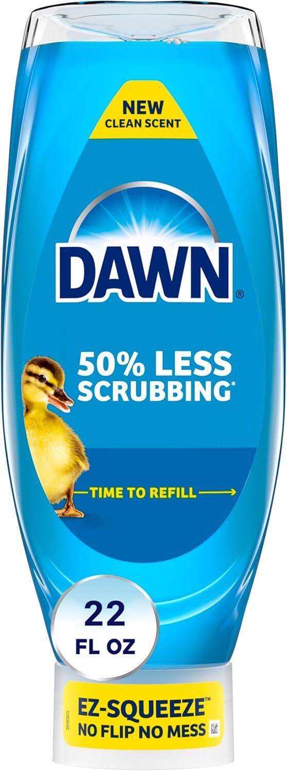 Dawn EZ-Squeeze Ultra Dish Soap Dishwashing Liquid, Original Scent, 22.0 fl oz
