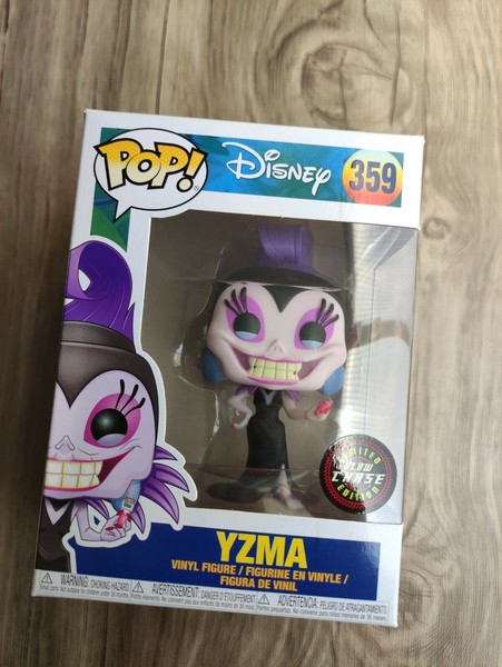 Yzma Glow Chase POP Vinyl Figure #359 Disney The Emperor's New Groove Funko