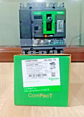 1PC- Schneider C25B6TM250 / LV431120 CB, ComPacT NSX250B 25kA