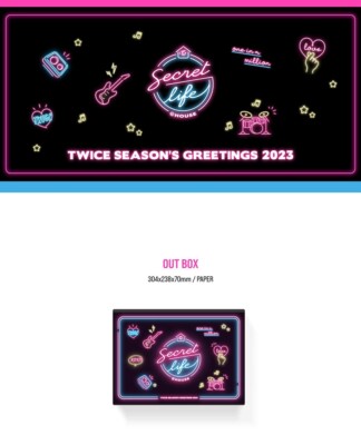 『TWICE SEASON'S GREETINGS 2023』 TWICE - 2023 SEASON'S GREETINGS [SECRET LIFE @HOUSE] K-Pop