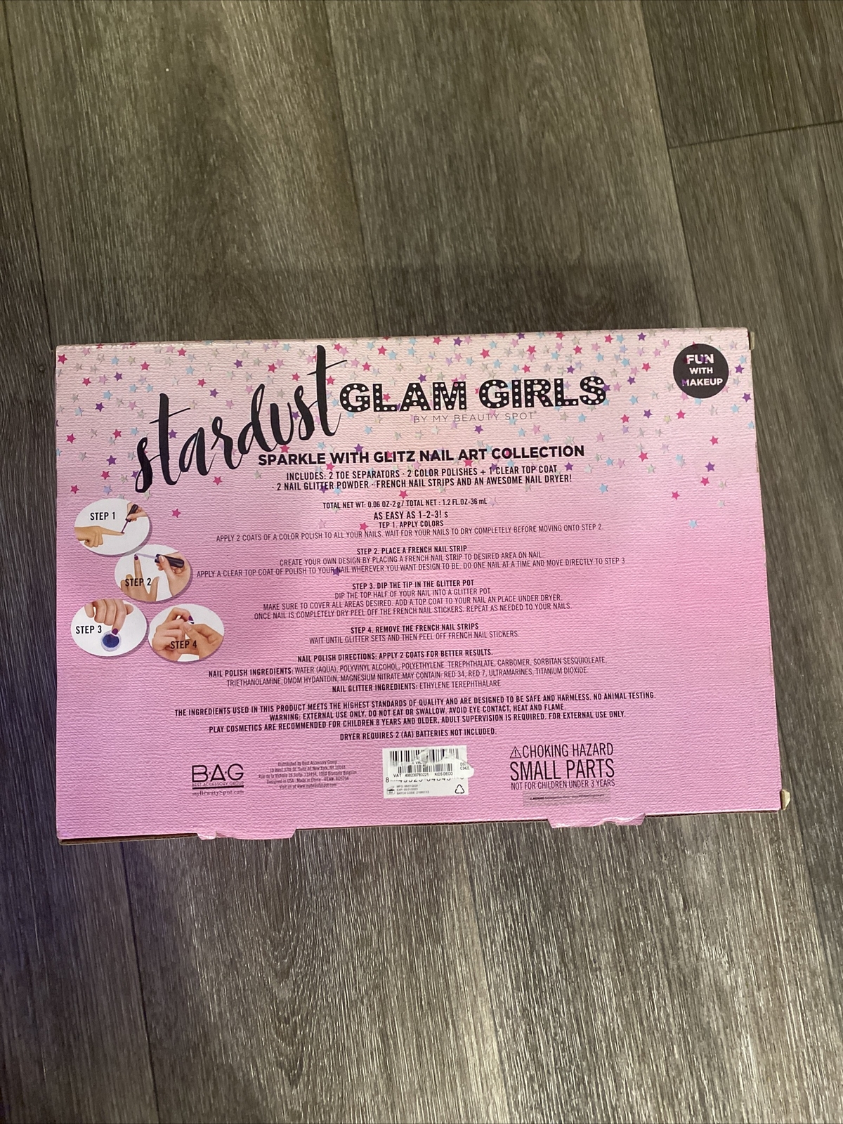 Mani &  Pedi Pampering Party Set children 8+ Do What You Love By Beauty Spot Spa
