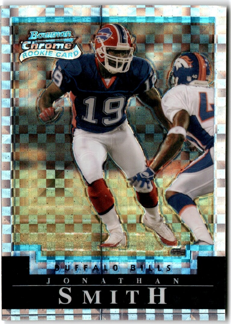 2004 Bowman Chrome #122 Jonathan Smith /250 Bills First Edition