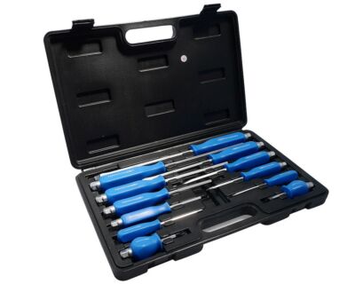 Schraubendreher Satz BGS 7890 12-teilig Kreuzschlitz Schlitz Schraubenzieher Set