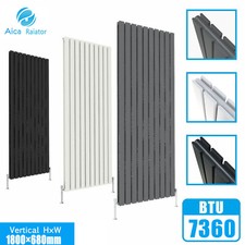 Designer Horizontal Vertical Radiator Flat Panel Oval Column Central Heating Rad