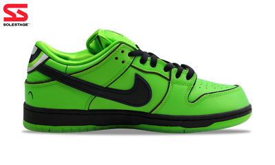 Nike Dunk Low SB x The Powerpuff Girls Buttercup 2023 (FZ8319-300