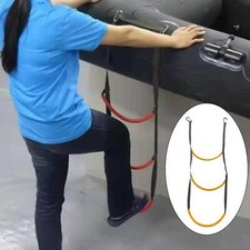 Nylon 3 Step Rib Boarding Ladder Webbing Strap Safety Accessories Rope Ladder