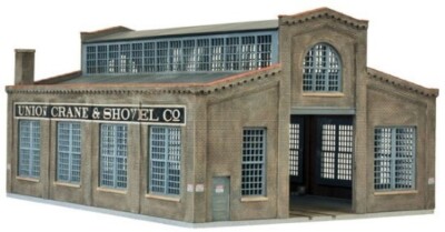 Walthers 4021 Union Crane and Shovel Plastic Building Kit HO 1/87 NEW