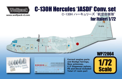 C-130H Hercules 'JASDF' Conv. Wolfpack WP72064 1/72 Scale Set