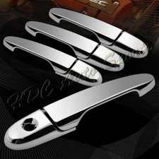 For 2006-2013 Chevy Impala Mirror Chrome Door Handle Cover Cap Trim Kit 8-Pcs