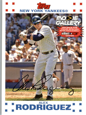 2007 Topps Baseball Opening Day Move Gallery #NN Alex Rodriguez - Yankees