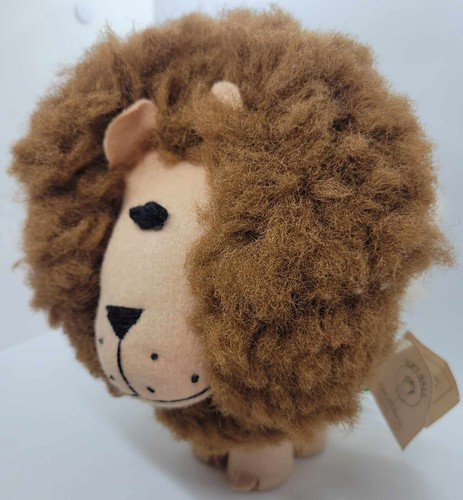 Peluche animal Soft Ball Creatures Lion RICHARD 1980 J Miller Clark nuevo con etiquetas - DE COLECCIÓN - Imagen 4 de 19