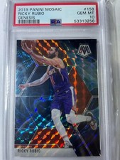 2019 Panini Mosaic Ricky Rubio Genesis PSA 10 NBA Basketball Trading Card Hobby