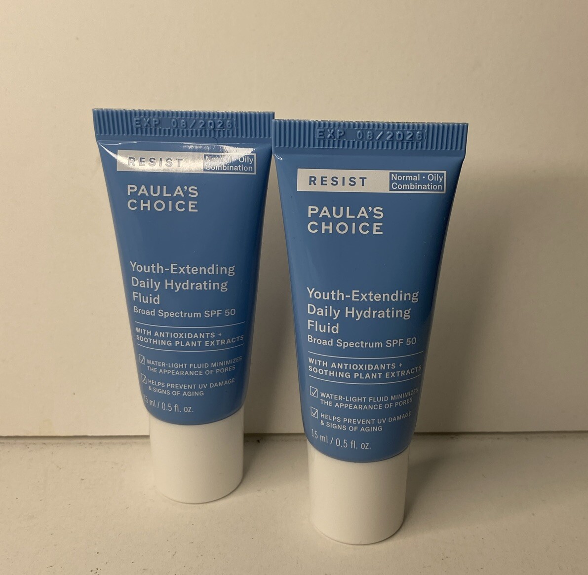 2 Paula's Choice Resist Youth Extending Daily Hydrating Fluids SPF50