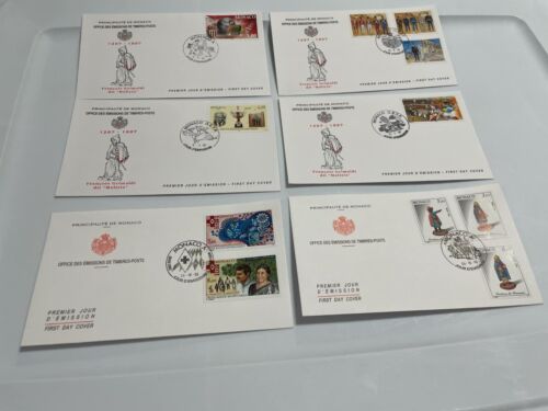 First Day Covers envelope lot 30 FDC from Monaco 1990s Monacoa MON30L - Picture 5 of 7
