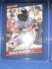 1986 DONRUSS #88 EDDIE MURRAY HOF BALTIMORE ORIOLES MVP  LEGEND MLB
