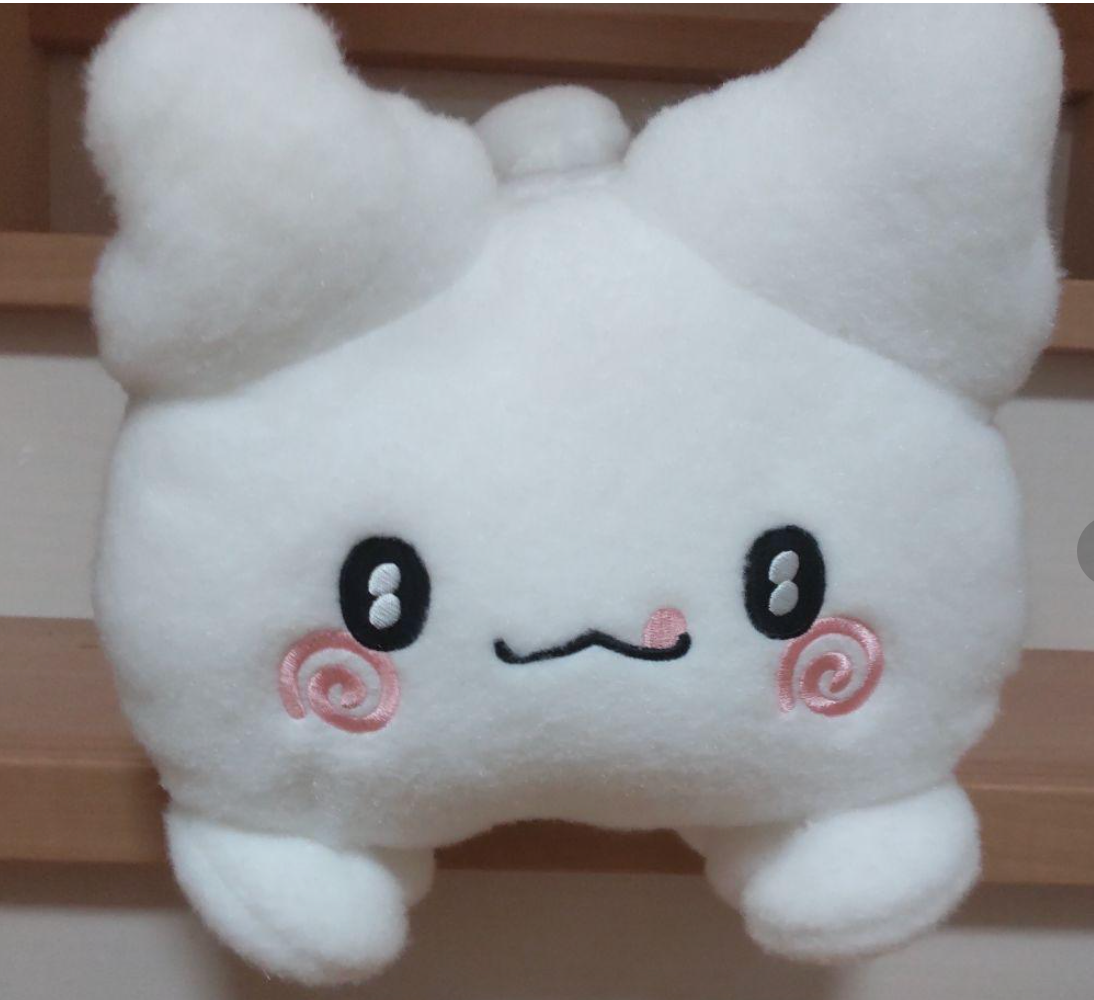 Hanamaru obake ghost super big Plush doll licking 2025 taito 33cm