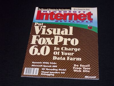 1999 FEBRUARY MICROSOFT INTERACTIVE DEVELOPER MAGAZINE - FOXPRO 6.0 - H 2137