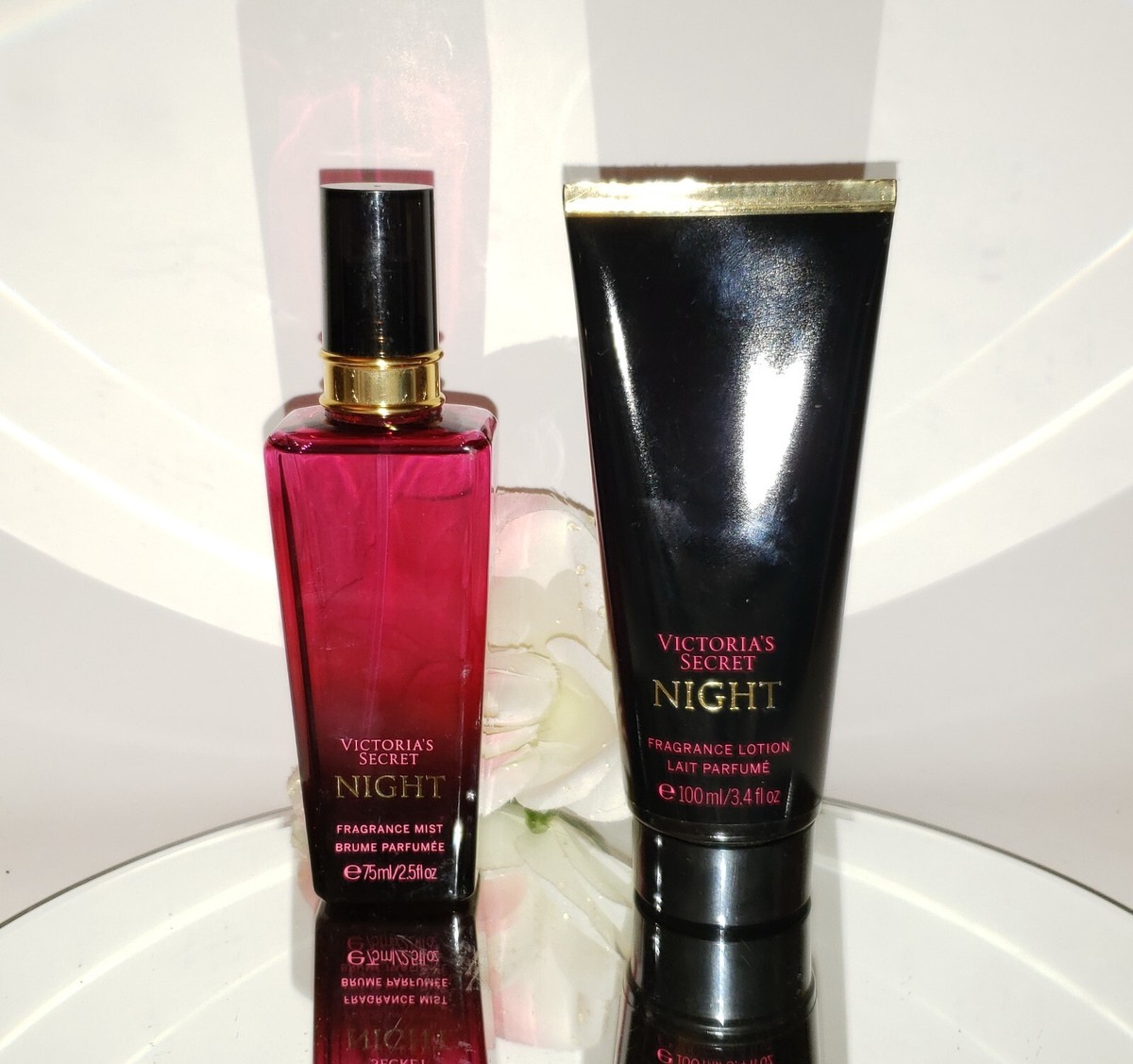 Victoria's Secret Night Fragrance Body Mist 2.5oz + Lotion