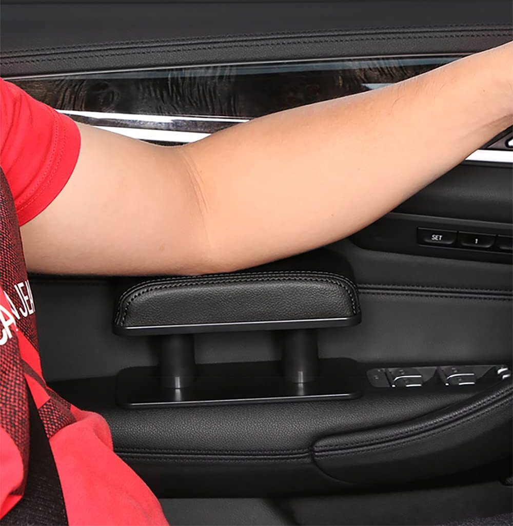 Adjustable Car Armrest Left Elbow Support Pad Anti Fatigue