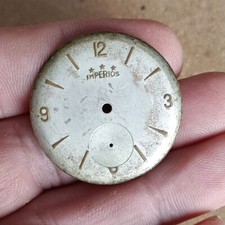 Imperios 3 Stelle, Originale Dial Ø 31,5 mm Vintage USED Quadrante #66