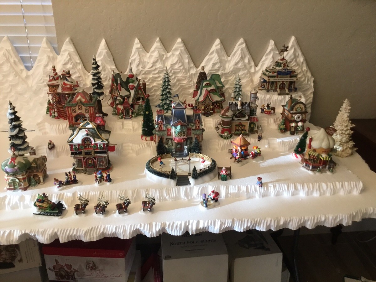 Christmas Village Display Platform Large SizFits Well Lemax